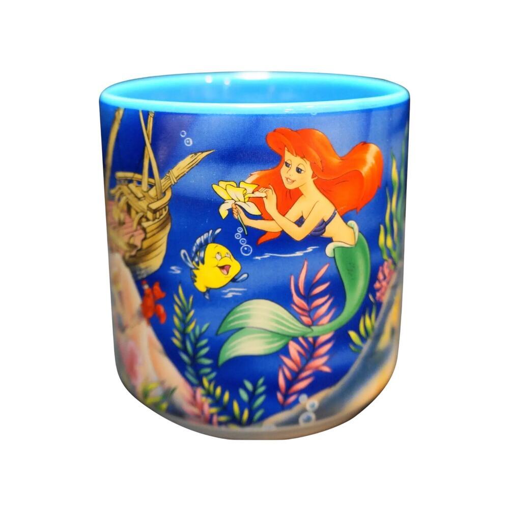 Disney The Little Mermaid 1989 Disney Parks Ariel Animated Shipwreck Coffee Mug